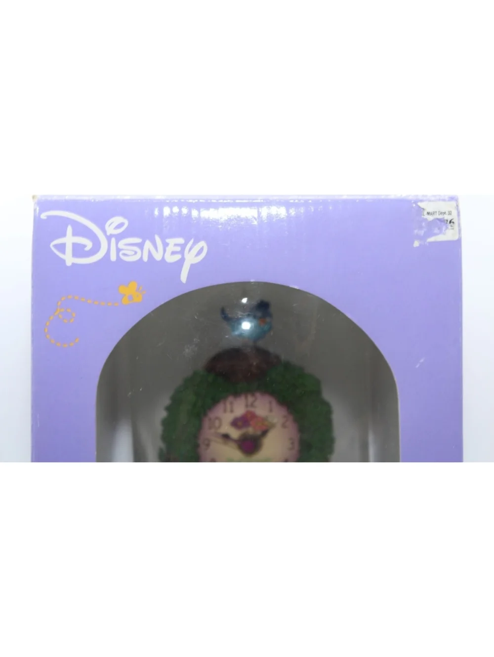 Disney Winnie Pooh Glass Dome Piglet Tree Pendulum Sculpted Anniversary Clock 9